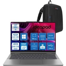 Lenovo Ideapad 5 2-In-1 14IPH11 Intel Core Ultra 5 322 40GB Ddr5 256GB SSD Intel Graphics 14" Wuxga OLED Dokunmatik Windows 11 Pro Taşınabilir Bilgisayar 883UG004PTRWP19 + Zettaçanta
