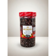 Nalbantoğlu 1kg Özel Seçim İri Boy Az Tuzlu Kahvaltılık Yağlı Sele Siyah Zeytin