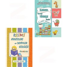 Yuva Yayınları Ilkokul Resimli Türkçe Sözlük Resimli Atasözleri ve Deyimler Sözlüğü 2 Kitap Set