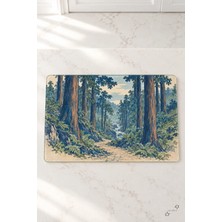 Orman İçi — Temperli Cam Kesme ve Servis Tahtası — İkili Set (25 × 35 + 30 × 40 cm)