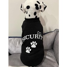 Vionna Yeni Sezon Köpek ve Kedi Kıyafeti - Siyah Security Xl Beden