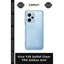 Carlburn Vivo Y28 Şeffaf Clear Tpu Silikon Kılıf Tasarım Pratik