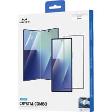 Keephone Samsung Galaxy Z Fold 7 Crystal Combo 2.5d Ultra Hd Ekran Koruyucu Cam