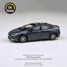 Mythriva Tr Toyota Prius 2023 Guardian Grey 1:64 Ölçek Diecast Model Araba PA-55606