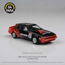 Mythriva Tr 1984 Toyota Celica Supra Xx Advan, 1:64 Ölçek Diecast Model Araba PA-55445