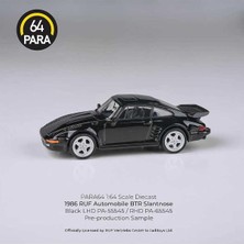 Mythriva Tr Porsche 1986 Ruf Btr Siyah, 1:64 Ölçek Diecast Model Araba PA-55545