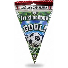 Cadde Süs Futbol Temalı Flama Seti 9 Bayrak