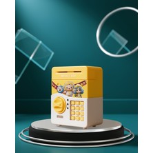 Sarı Elektronik Şifreli Çocuk Kumbarası