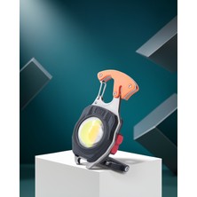 Mini LED Anahtarlık Fener USB Şarjlı