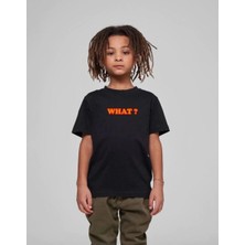 Marchè Bien Çocuk Unisex Baskılı T-Shirt - Siyah