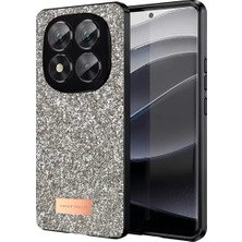 Onegif Xiaomi Redmi Note 14 Pro 5g Bright Simli Kapak - Gold