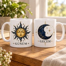 Ulu Pazarlama Gün ve Gece 2'li Kupa Seti - Model 343