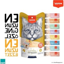 Mythriva Karışık Sıvı Kedi Ödülleri, 2 Adet x 25 x 14 gr