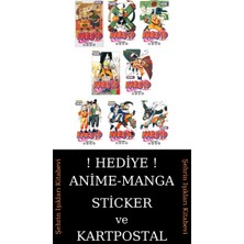 Gerekli Şeyler Yayıncılık Naruto 16-17-18-19-20-21-22-23 Manga Seti (8 Kitap) / Anime-Manga Sticker ve Kartpostal Hediyeli