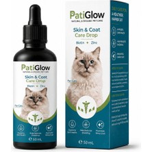 Patiglow Kedi Tüy ve Deri Bakım Damlası 50 ml