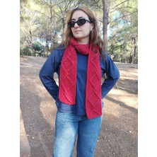 Yaso Shop Renkli El Örgüsü Atkı