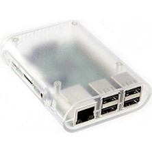 Şanal Robotistan Raspberry Pi 3/2/b+ Şeffaf Muhafaza Kutusu - Pi 3/2/b+ Clear Case