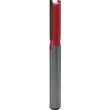 Topshop TH14524 1/4 Inç 6mm Kanal Açma Freze Bıçağı İki Ağızlı Düz Yapı ile Yüksek Performans