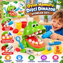 NW NessiWorld Oyun Hamuru Dişci Dinazor Oyuncak Seti