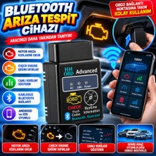 Svoria Store Bluetooth Arıza Tespit Cihazı – Araç Motor Arıza Okuma, Check Engine Sıfırlama, Oto Diagnost
