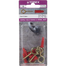 Torex Kapalı Uçlu Kanca 19*70