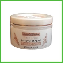 Bezos Three Brand 100 ml Arnavut Aklık Kremi 3 Adet + Russıan Glare Tüy Dökücü Azaltıcı Merhem 50ML 1 Ad Arz