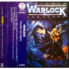 Kadıköy Plak Kulübü Dikkat Kaset !!! Warlock – Triumph And Agony Kaset