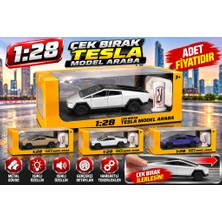 NW NessiWorld M92313-1 1:28 Çek Bırak Tesla Model Araba (Adet Fiyatıdır)