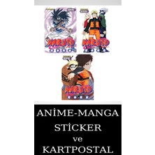 Gerekli Şeyler Yayıncılık Naruto 27-28-29 Manga Seti (3 Kitap) / Anime-Manga Sticker ve Kartpostal Hediyeli