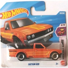 Hot Wheels Datsun 620 Turuncu 1:64 Metal Model Pickup Araba 128/250