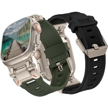 Prime 45MM 44MM 42MM 49MM Uyumlu Kordon Hiron Premium Metal Aparatlı Kopma Karşıtı Kordon Spor Rahatsız Etmeyen Ultra 2/1 9 8 Se 7 6 5 4 3 2 1 Serisi