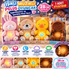 NW NessiWorld PL50123 28 cm Işıklı Müzikli Peluş Oyuncak Peluş Duygusal (Adet Fiyatıdır)
