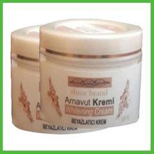 Bezos Three Brand Arnavut Kremi 2 Adet Whitens Cream Tüm Bölge Kremi 100 ml Arz