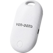 Ven-Dens VD-TAG003 Apple Find My Uyumlu Bluetooth Eşya Takip Cihazı, Anahtar, Cüzdan ve Bagaj Bulucu, Beyaz