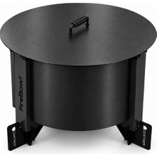 Gartner Firebowl 600 Dumansız Ateş Çukuru Outdoor Set - Boyalı Dkp