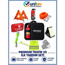 Unitav Premium Trafik ve İlk Yardım Seti Acil Durumlar İçin Hazır
