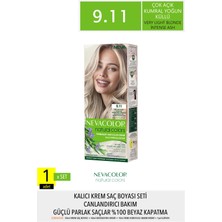 Saç Boyası Seti 9.11 Çok Açık Kumral Yoğun Küllü  8698636612005