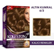 Wella Koleston Supreme Saç Boyası 6/3 Altın Kumral