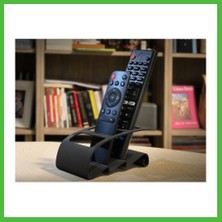 Bezos 3D Baskı Tv Kumandası ve Masaüstü Organizer - Uzaktan Kumanda Düzenleyici Stand-Siyah Arz