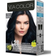 Sea Color 1.1 Mavi Siyah Set Boya