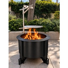 Gartner Firebowl 600 Dumansız Ateş Çukuru Grill Set - Boyalı Dkp
