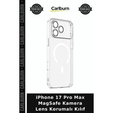 Carlburn iPhone 17 Pro Max Magsafe Kamera Lens Korumalı Kılıf Cihaz Kapağı Telefon Aksesuarı Cep Kılıfı