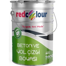 Redcolour 2,75 kg Beyaz Beton ve Yol Çizgi Boyası