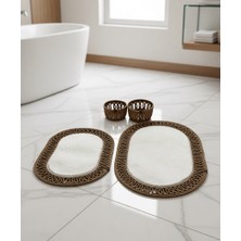 Senza Atelier Lüks 4’lü Banyo & Antre Seti – Krem