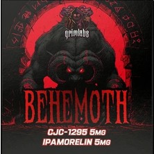Grimlabs Grımlabs Behemoth - Cjc 1295 5mg, Ipamorelin 5mg & Bacteriostatic Water Hediye Grim Labs Peptides