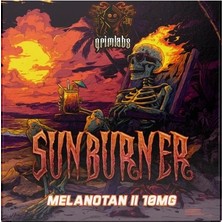 Grimlabs Grımlabs Sunburner - Melanotan 2 10MG & Bacteriostatic Water Hediye Grim Labs Peptides