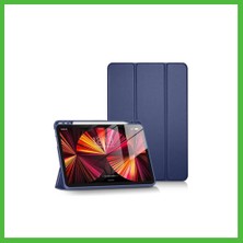 Bezos iPad Pro 11 (2024) Kılıf Tablet Smart Kılıf - Lacivert Arz