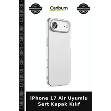 Carlburn iPhone 17 Air Uyumlu Sert Kapak Kılıf Koruyucu Parça Hediye