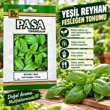 Yeşil Reyhan (Fesleğen) Tohumu 5 Gram