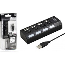 USB Çoğaltıcı Anahtarlı 4 Port USB 2.0 Platoon PL-5714